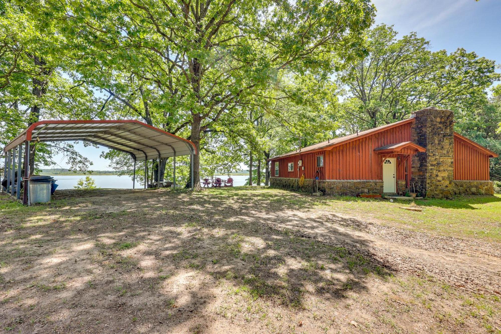 Rural Arkansas Vacation Rental With Lake Access Scranton Exterior foto